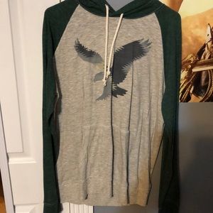 Long sleeve hoodie t shirt